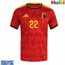 Belgija Alexis Saelemaekers #22 Domaci Dres SP 2026 Kratak Rukav